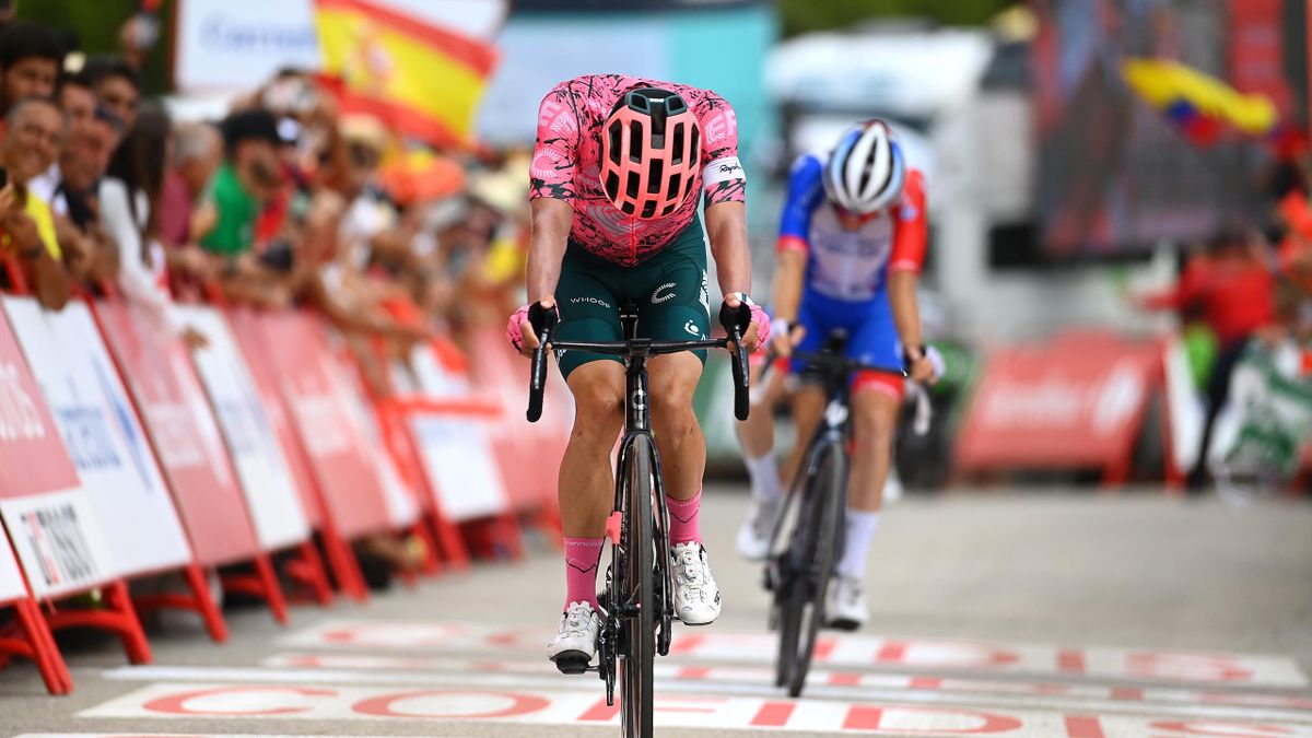 Rigoberto Uran remporte la 17e étape de la Vuelta devant le Français Quentin Pacher
