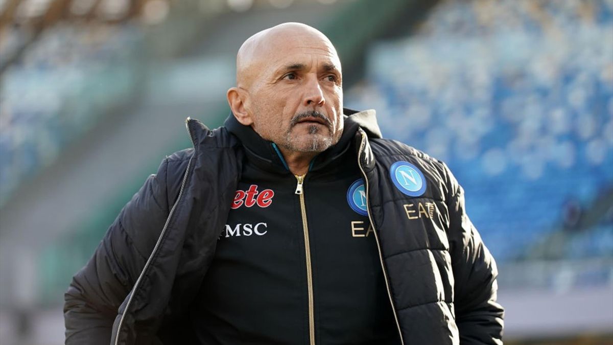 Luciano Spalletti durante Napoli-Salernitana - Serie A 2021-22