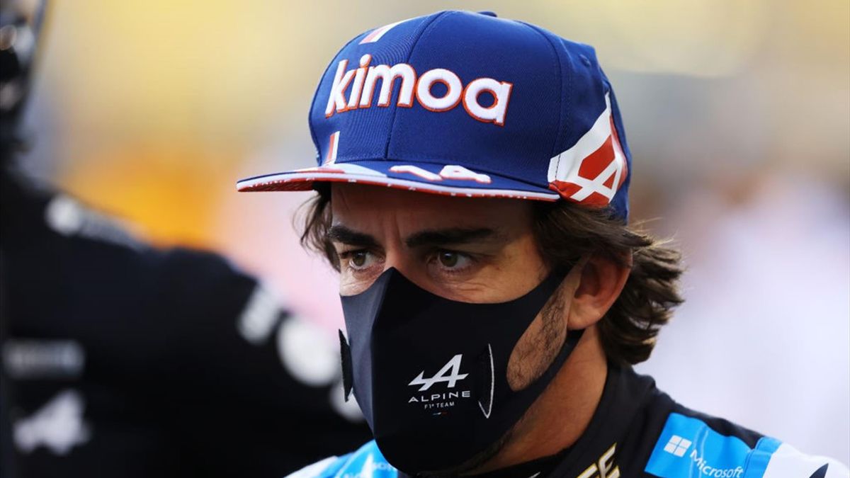 Fernando Alonso durante il GP del Bahrain 2021 - Mondiale Formula 1 - Getty Images