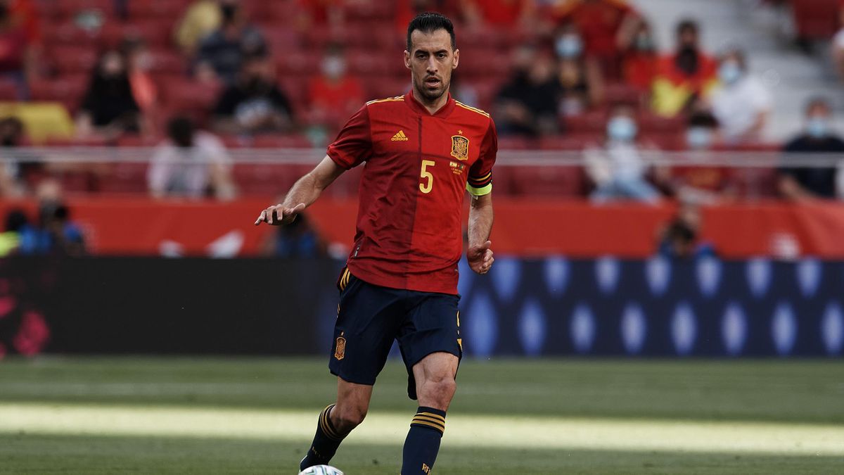 Sergio Busquets has been removed from Spain's training camp