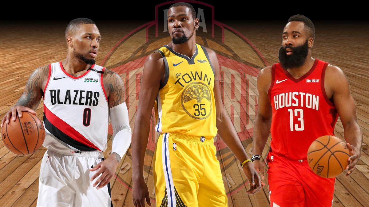 warriors rockets nuggets trail blazers  pronostici delle semifinali