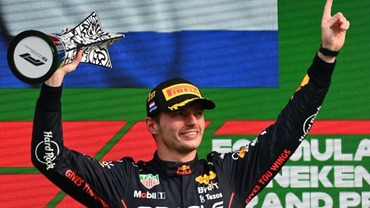 Max Verstappen (Red Bull) au Grand Prix des Pays-Bas 2022