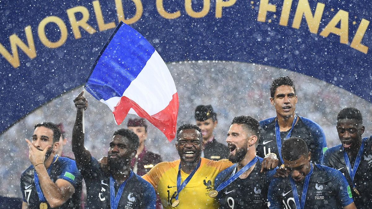 Frankreich holte in Moskau den zweiten WM-Titel