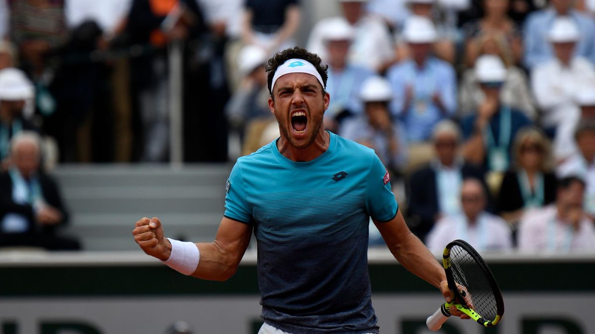 Roland-Garros - Incroyable ! Marco Cecchinato sort Novak Djokovic en quart de finale - Eurosport
