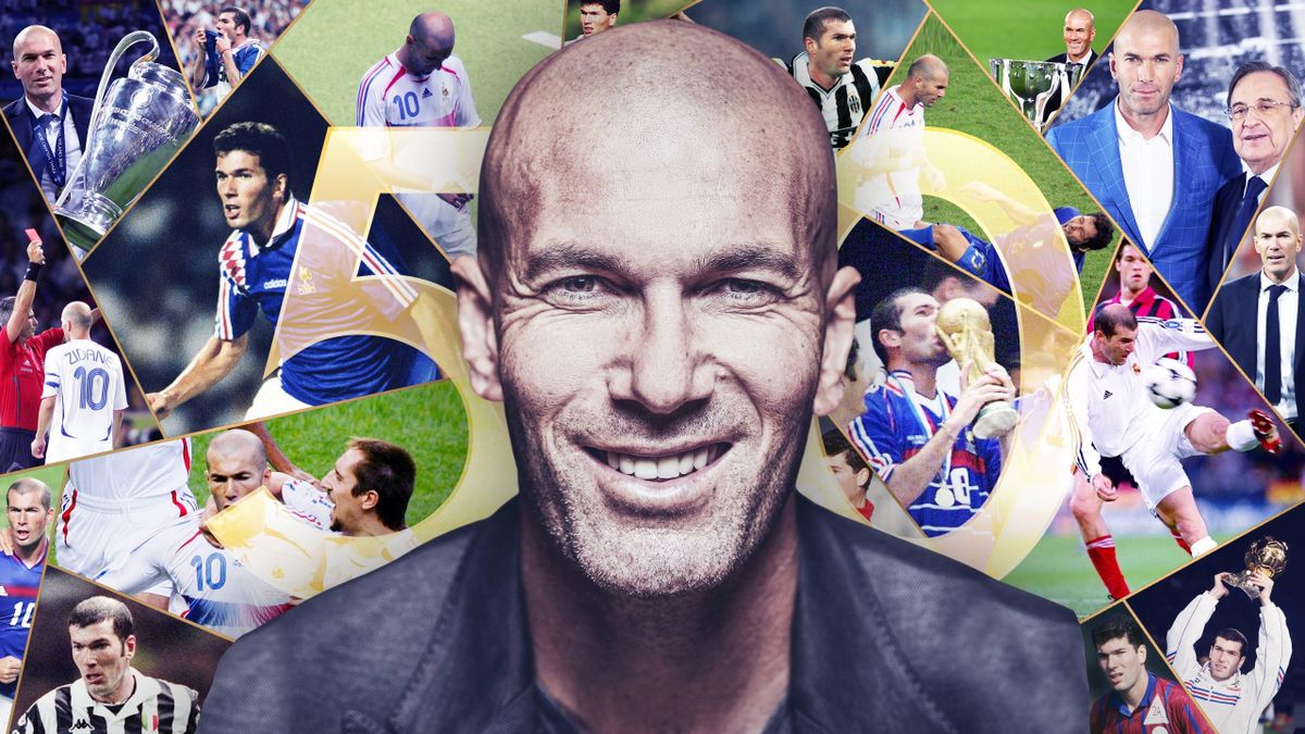 Zinédine Zidane la 50 de ani