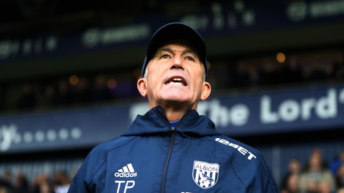Tony Pulis the head coach / manager of West Bromwich Albion