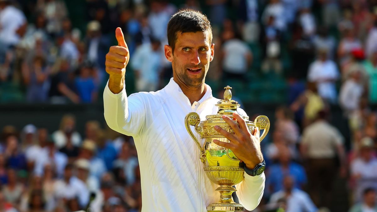 Novak Djokovic, l'homme aux désormais 21 titres du Grand Chelem après son septième sacre à Wimbledon.