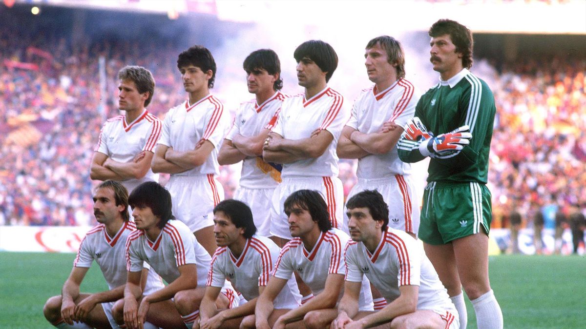 Le Steaua Bucarest 1986