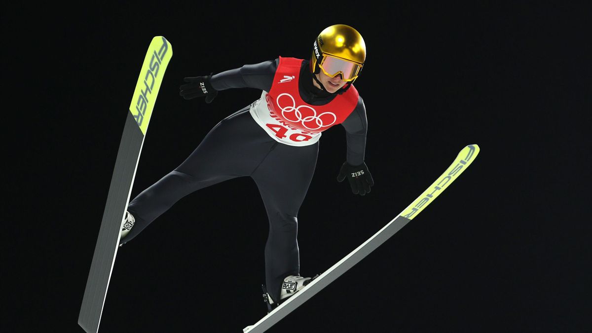 Katharina Althaus bei den Olympischen Spielen 2022