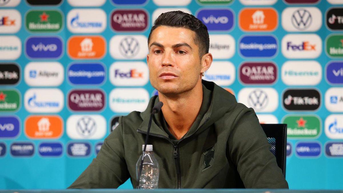 Cristiano Ronaldo (Portugal) - Press conference - Euro 2020