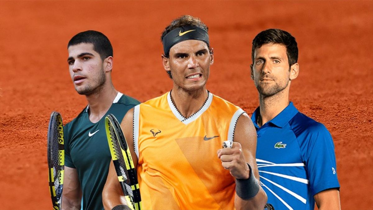 Roland Garros 2022, Alcaraz-Nadal-Djokovic