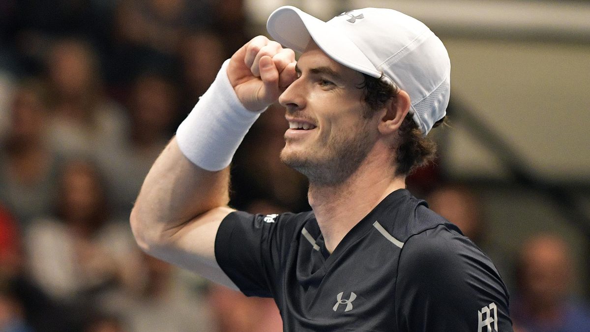 Andy Murray vainqueur à Vienne en 2016.
