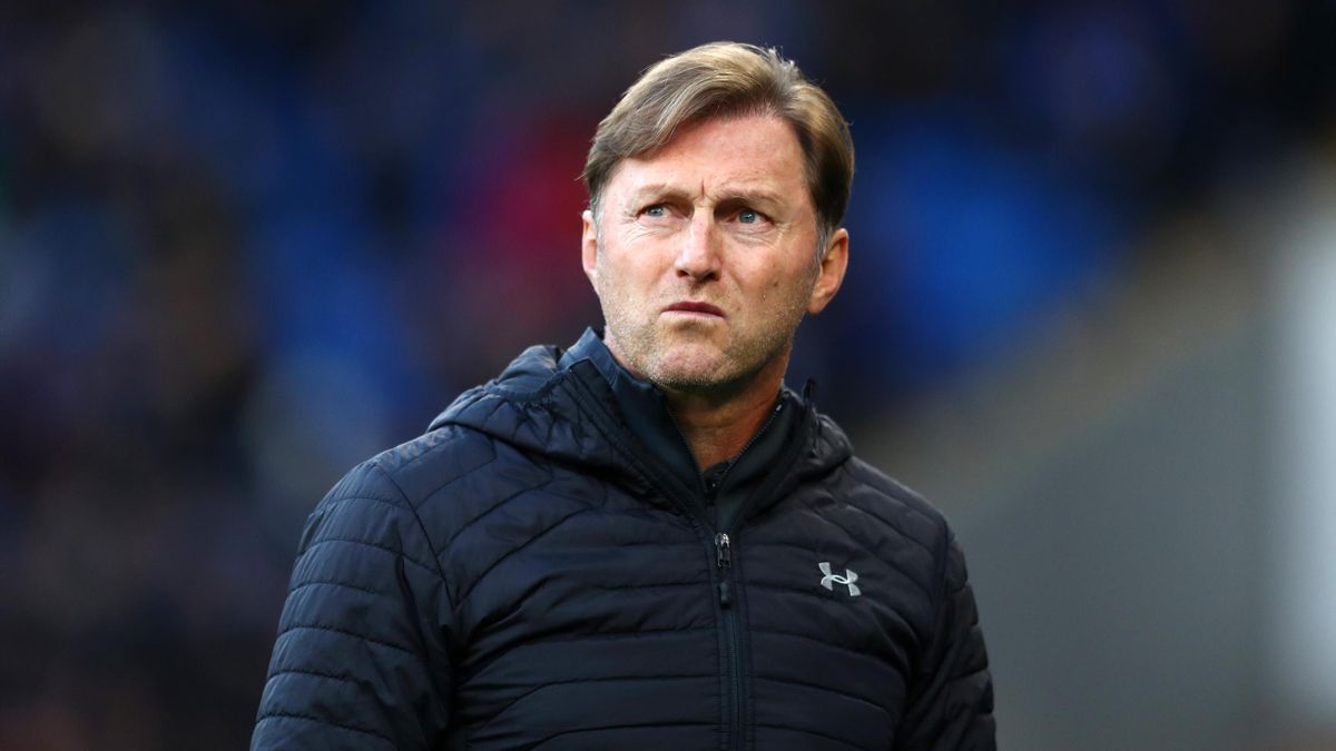 Ralph Hasenhuettl, Manager of Southampton looks on prior to the Premier League match between Cardiff City and Southampton FC at Cardiff City Stadium on December 8, 2018 in Cardiff, United Kingdom