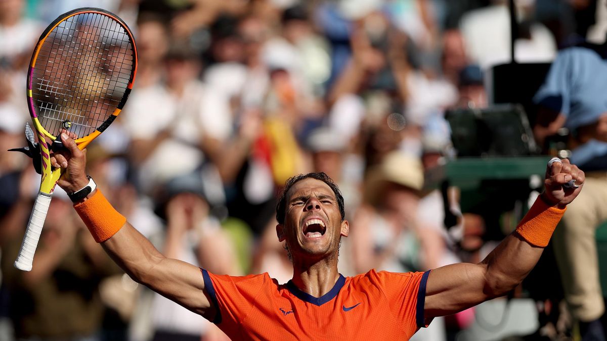Rafael Nadal savurează victoria spectaculoasă obținută în fața lui Sebastian Korda la Indian Wells