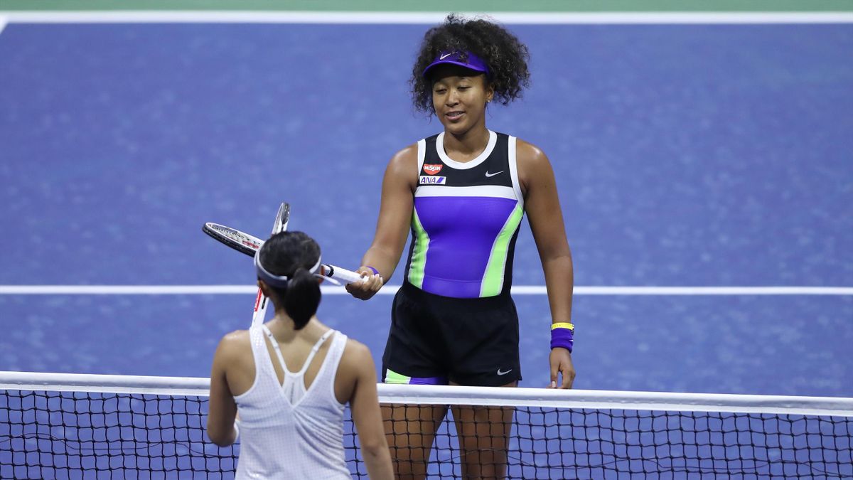 Naomi Osaka Shakes Off Injury Fears To Battle Past Misaki Doi At Us Open Eurosport