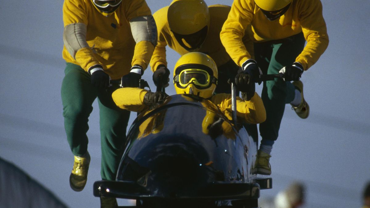 De Jamaicaanse bobslee in 1988