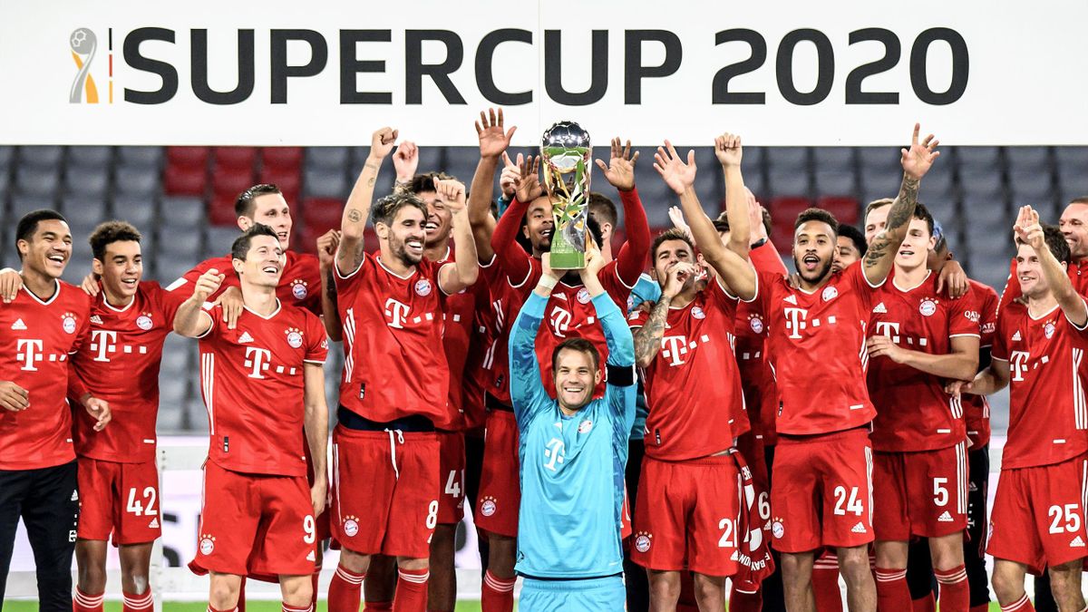 Der FC Bayern München jubelte über den Supercup-Titel 2020