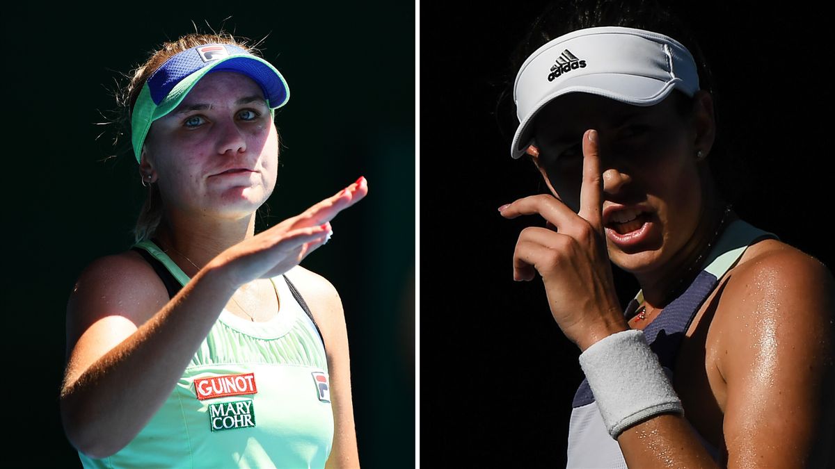 Australian Open 2020 News Garbine Muguruza To Play Sofia Kenin In The Final Nobody Expected Eurosport