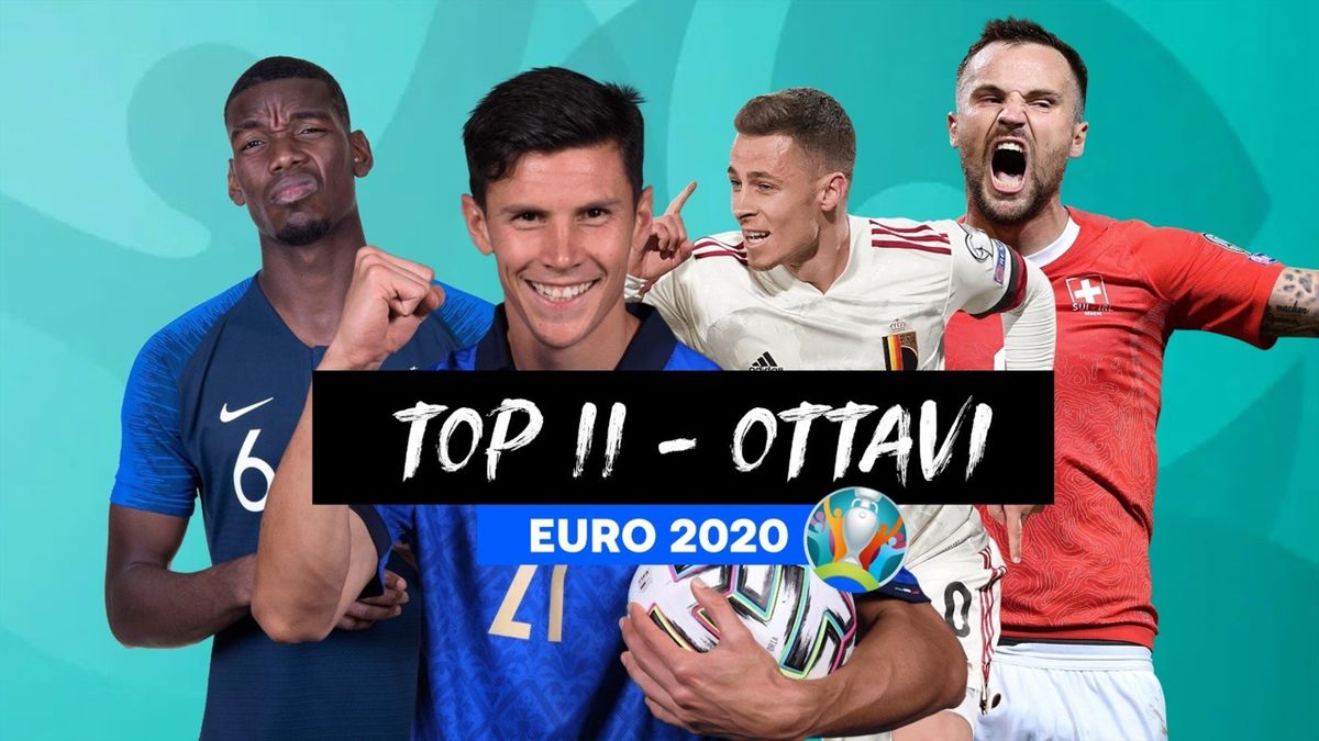 La top11 degli ottavi di finale di Euro 2020