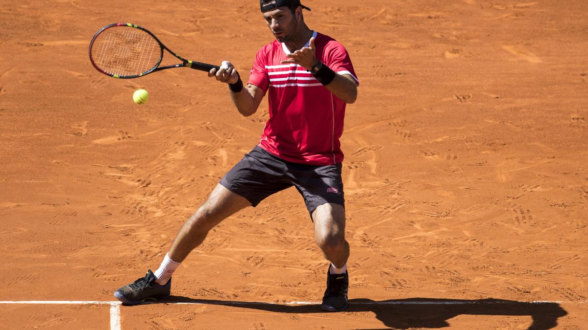 Jean Julien Rojer during the match between Mutua Madrid Open Masters v day 9 on May 12, 2019 in Madrid Spain