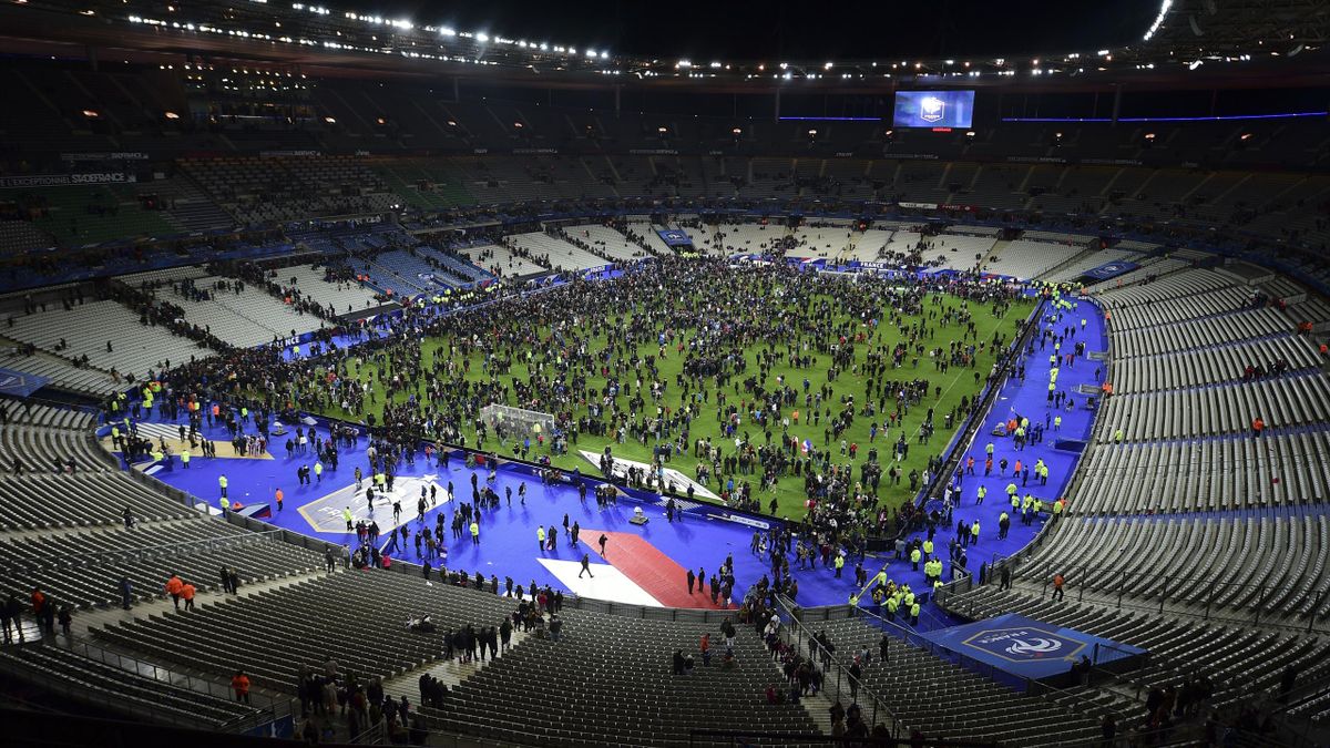 Le Stade de France au soir du 13 novembre 2015