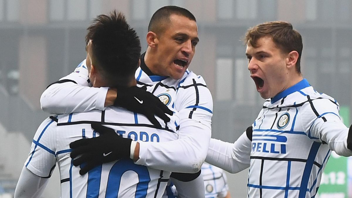 Alexis Sanchez Scores As Inter Milan End Sassuolo S Unbeaten Run In Serie A Eurosport