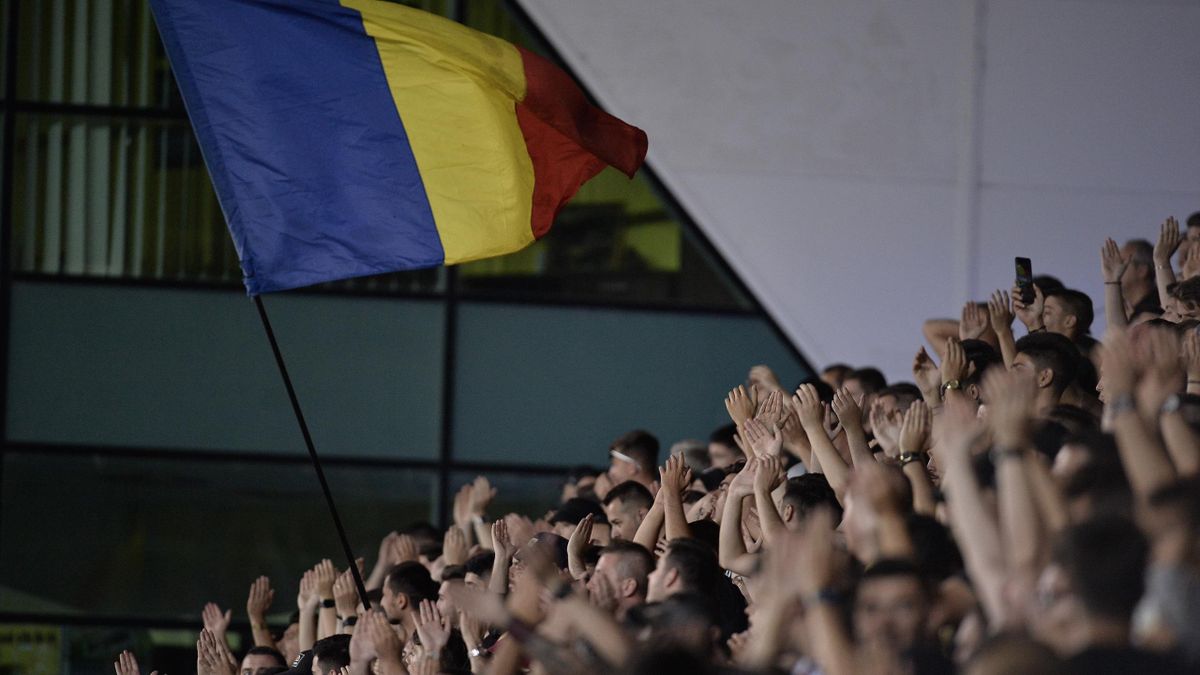 Romania fans