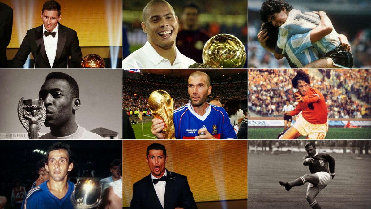 Messi, Zidane, Pelé, Puskas, Cruyff : Qui est le plus grand footballeur de tous les temps ?