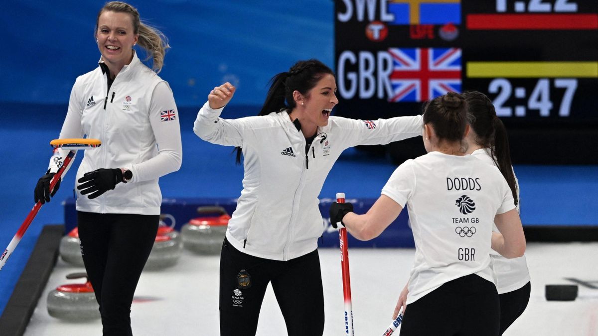 Les Britanniques ont obtenu leur billet pour la finale du tournoi féminin de curling. / Jeux Olympiques Pékin 2022