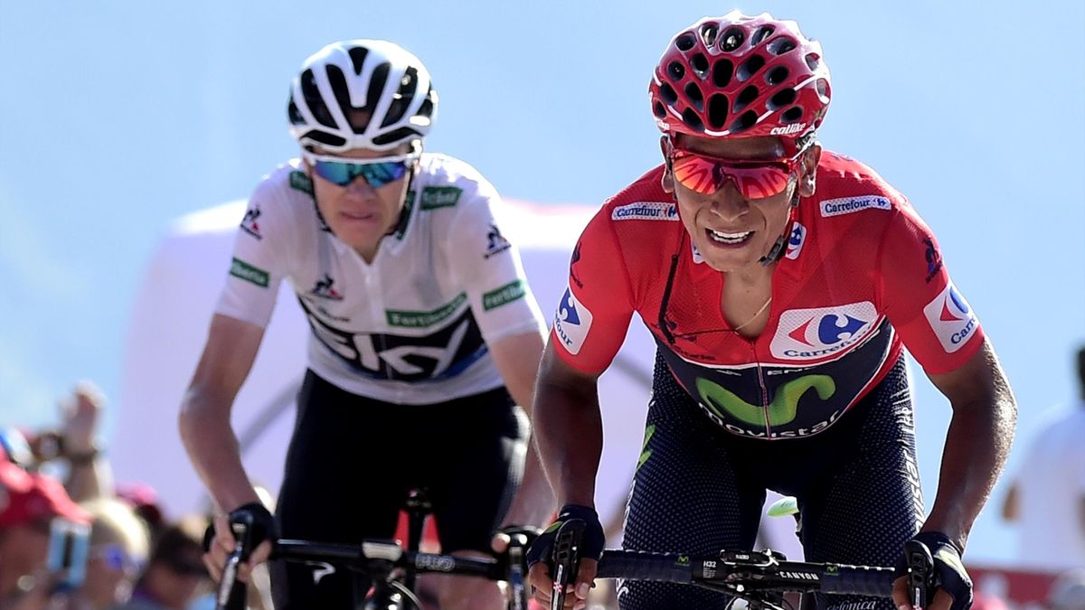 Nairo Quintana, Chris Froome - Vuelta 2016