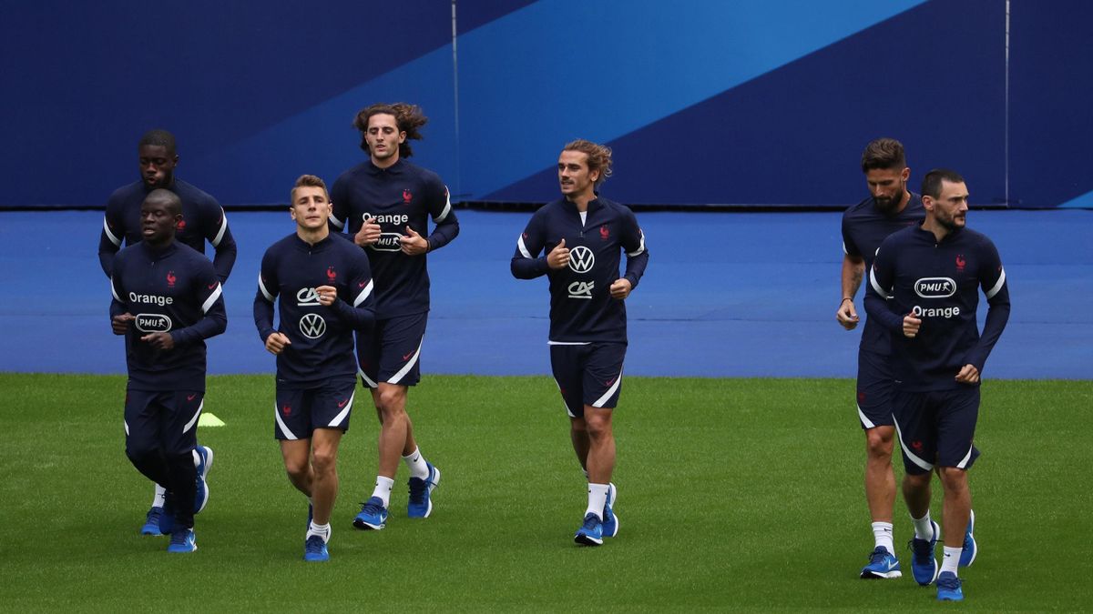 Ligue Des Nations 4 4 2 Kante Et Rabiot Titulaires Les Compos Probables De France Portugal Eurosport