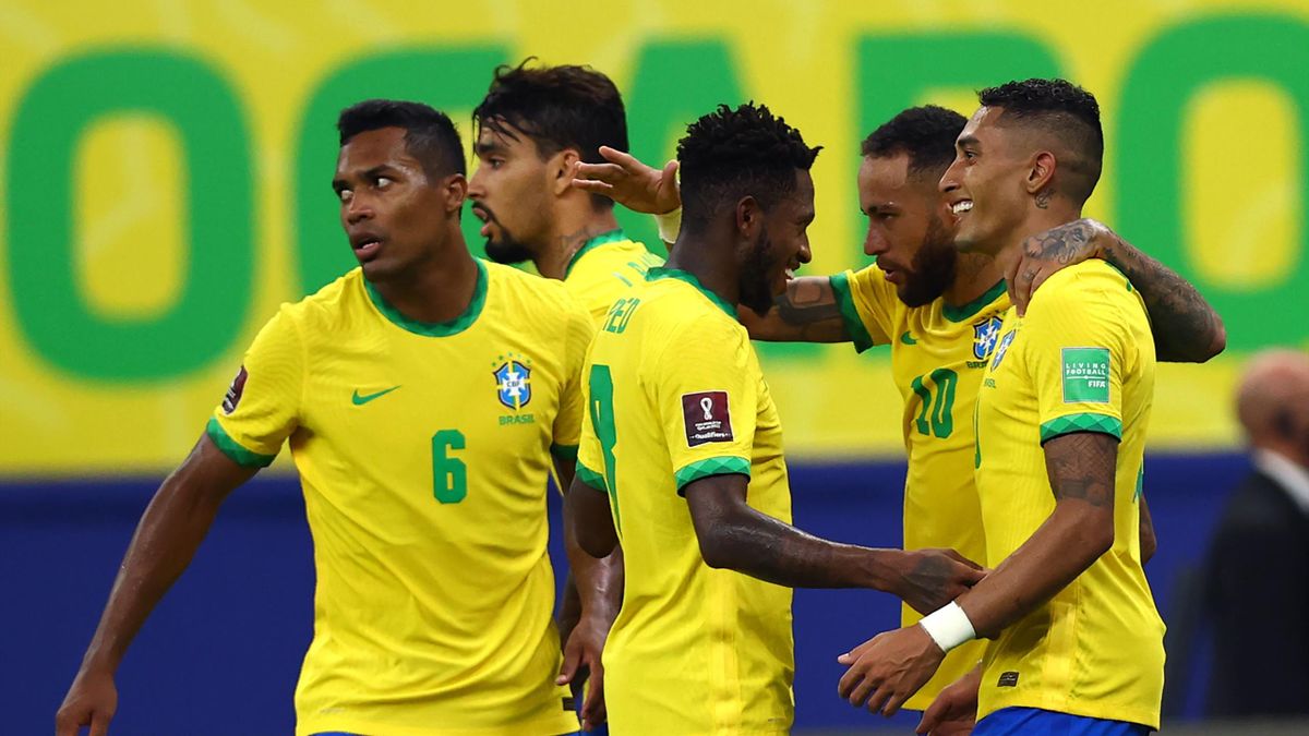 Raphinha și Neymar la echipa națională a Braziliei