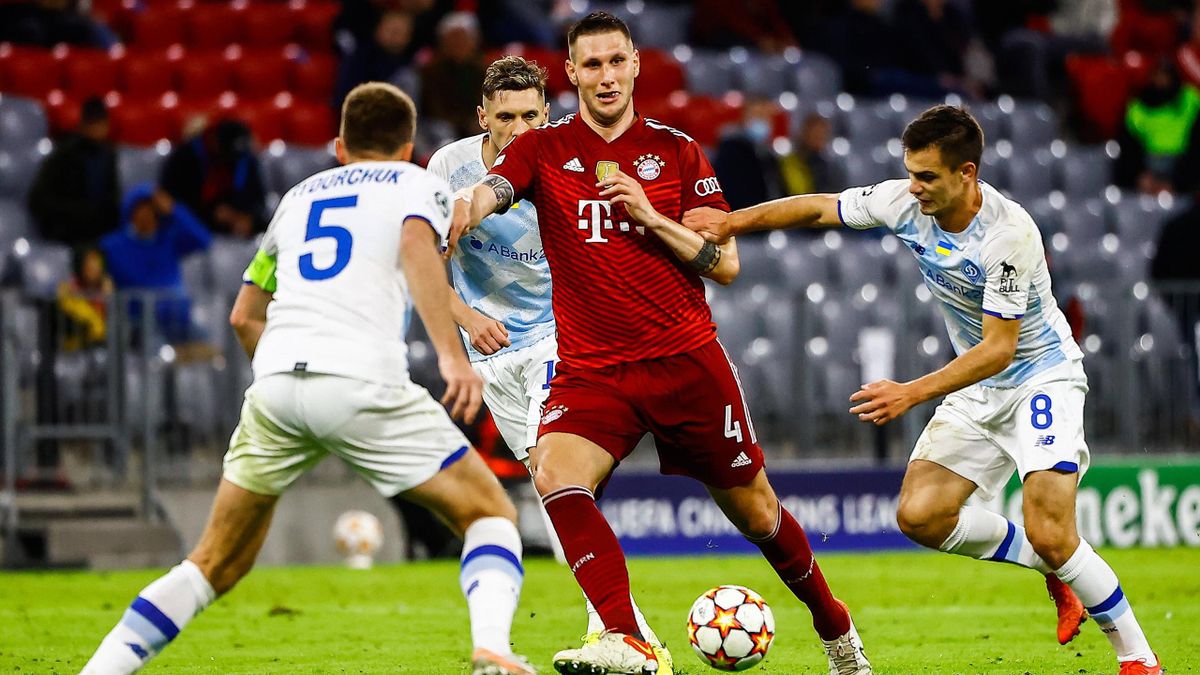 Niklas Süle (FC Bayern) im Spiel gegen Dynamo Kiew