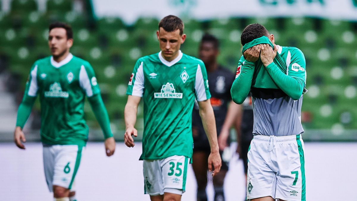 Werder Bremen steigt seit 41 Jahren erstmals wieder in die 2. Liga ab
