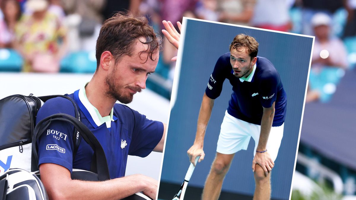 Daniil Medvedev bows out at the Miami Open after feeling "dizzy"