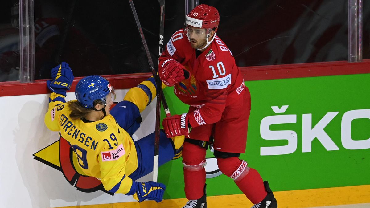 Schweden verliert bei der Eishockey-WM gegen Belarus