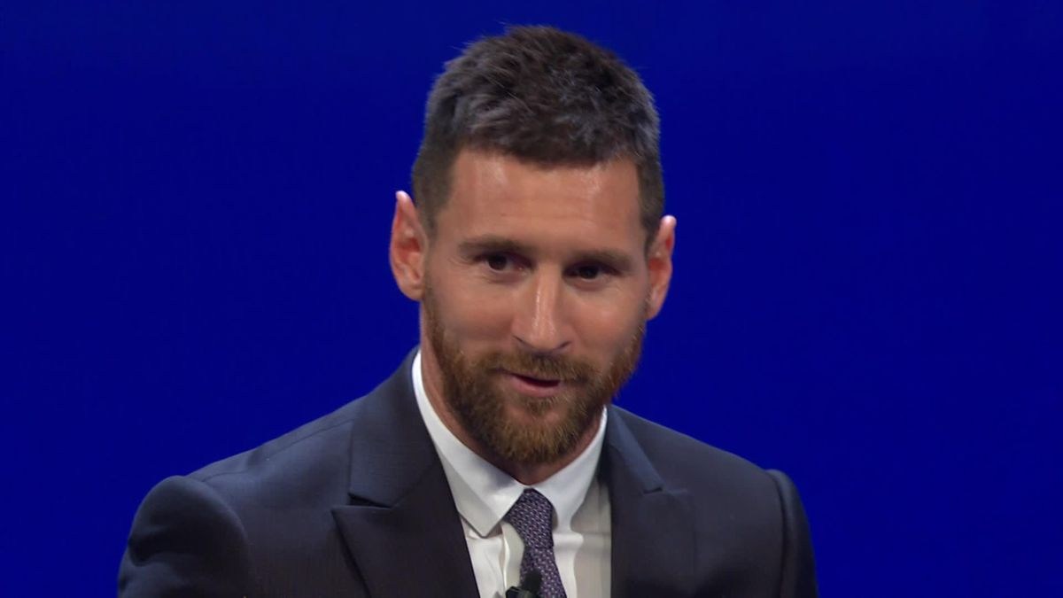 Champions League : Lionel Messi interview (VM)
