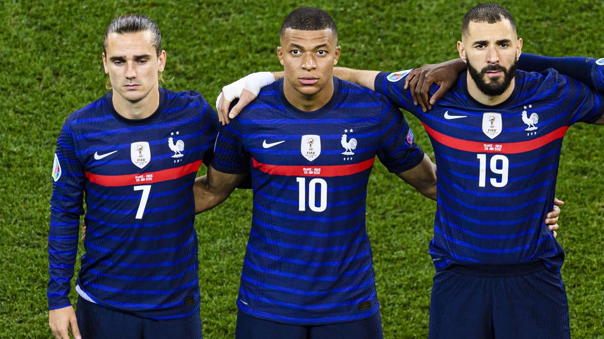 Griezmann, Mbappé et Benzema débuteront pour la France face à la Belgique