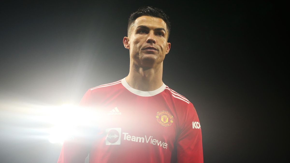 Cristiano Ronaldo of Manchester United looks on during the Premier League match between Norwich City and Manchester United at Carrow Road