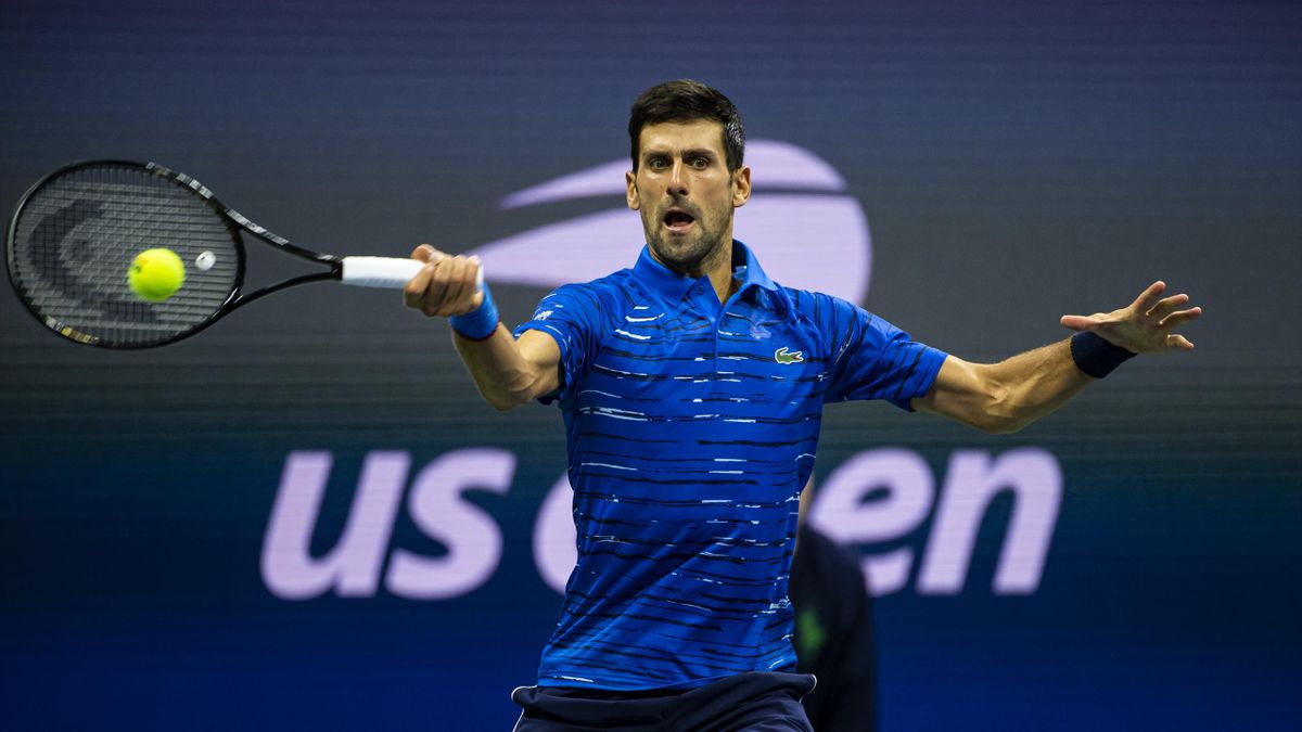 Novak Djokovic bei den US Open 2019