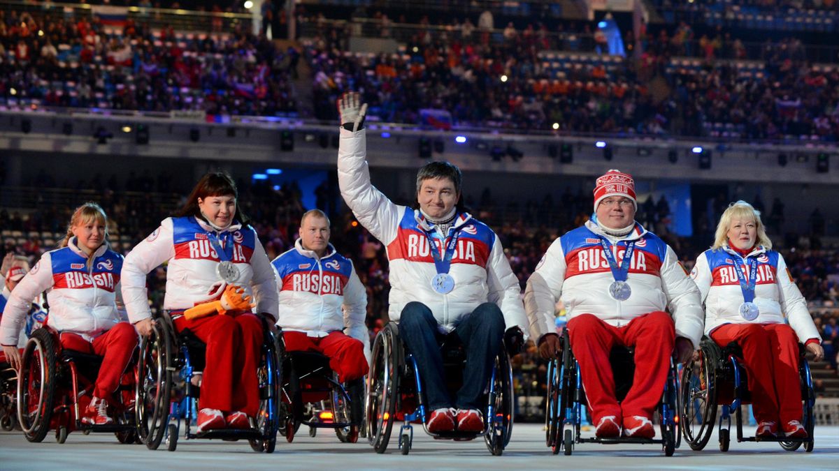 Russian Paralympics team