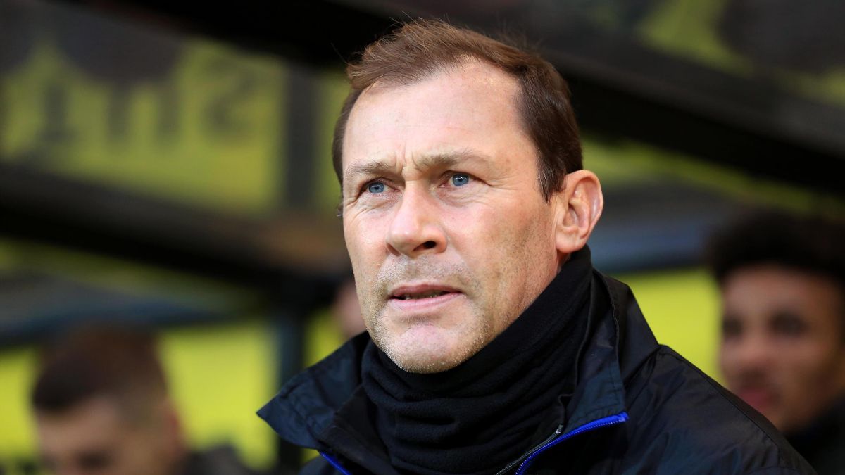 Everton Assistant Manager Duncan Ferguson during the Premier League match between Norwich City and Everton