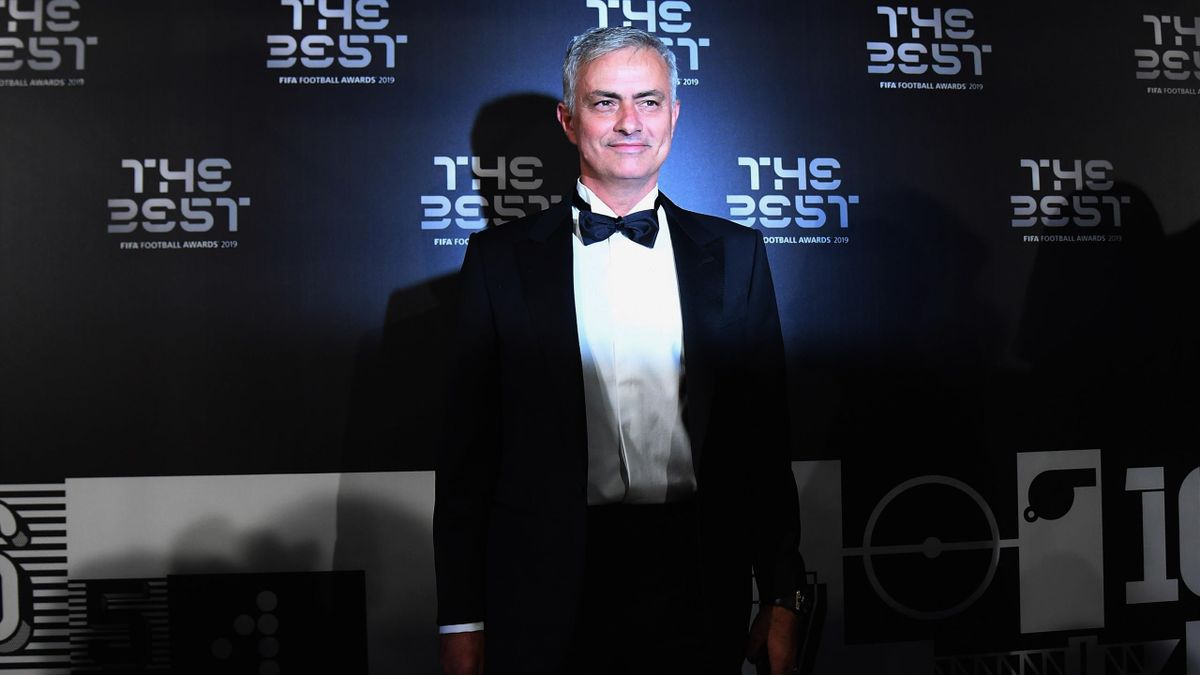 José Mourinho lors de la remise des Trophées "The Best" de la FIFA