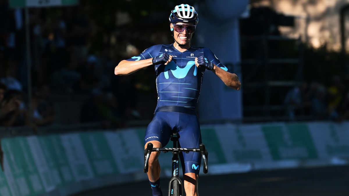 Enric Mas (Movistar Team) se hace con la victoria en el Giro dell'Emilia 2022