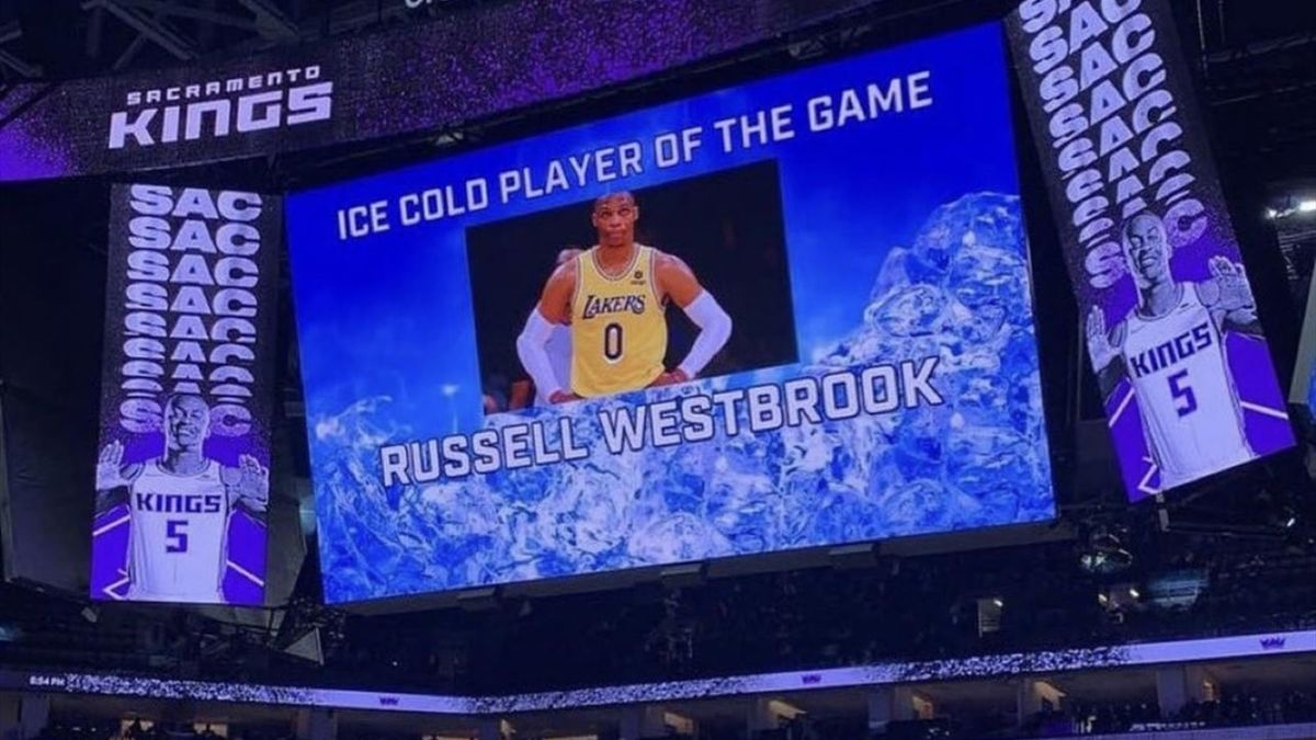 I Sacramento Kings deridono Russell Westbrook, NBA 2021-22
