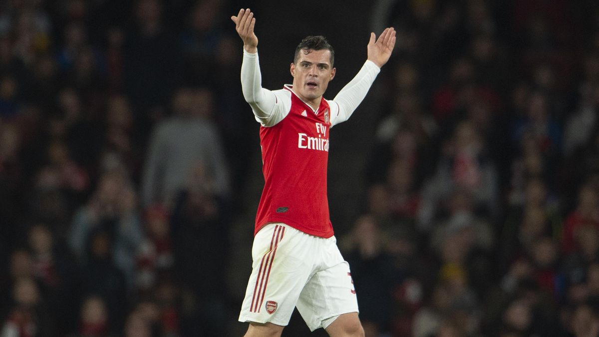 Granit Xhaka Beschimpft Arsenal Fans Bei Eigener Auswechslung Eurosport