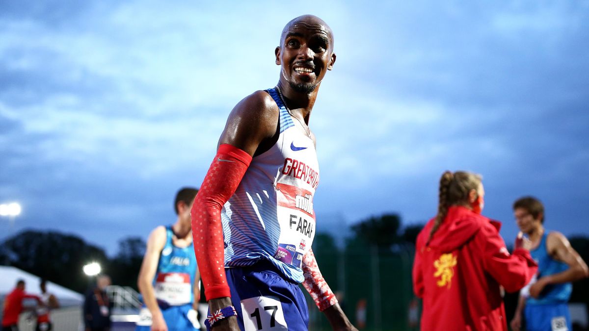Mo Farah failed to set the required Olympic 10,000m qualifying time