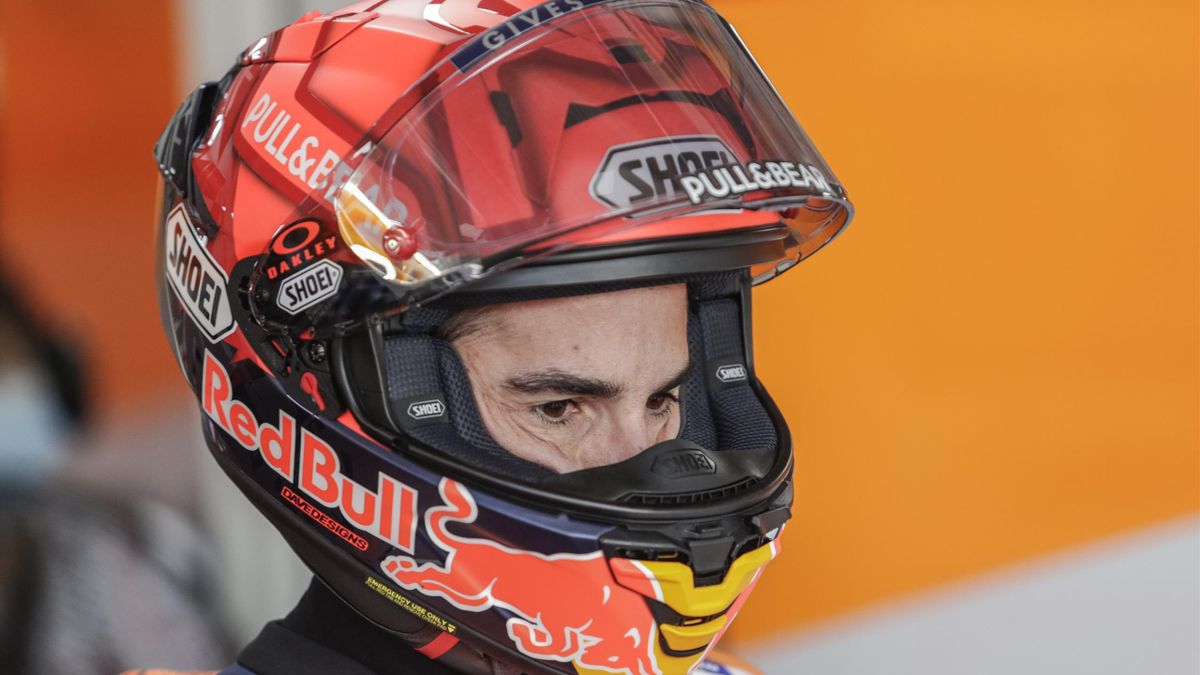Marc Marquez (Honda) lors du Grand Prix d'Indonésie