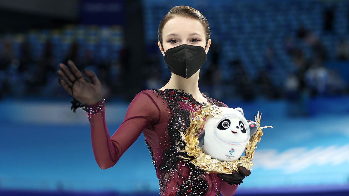 Anna Shcherbakova wint het olympische goud op de individuele kur