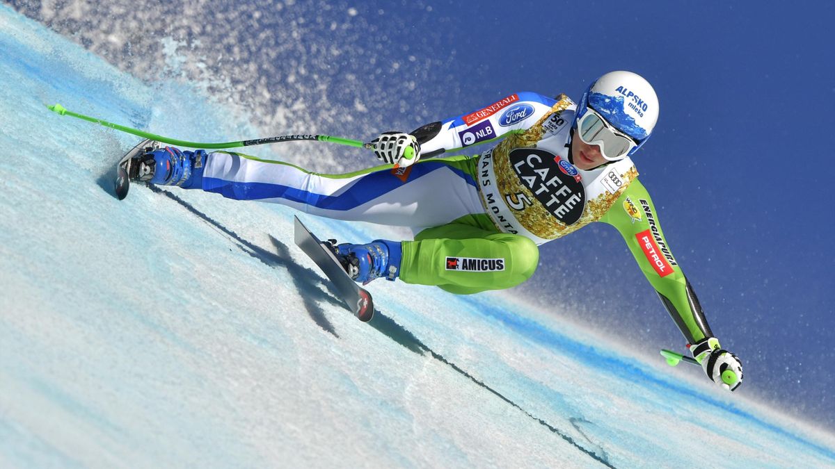 Super-G de Crans-Montana : Une farandole de chutes et un nouveau triomphe pour Ilka Stuhec ...
